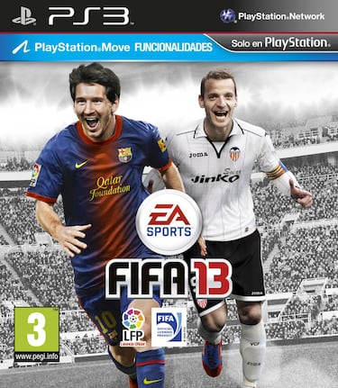 Soldado acompañará a Messi en la portada de FIFA 13