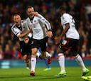 El Fulham se aleja de la zona baja tras golear al Crystal Palace