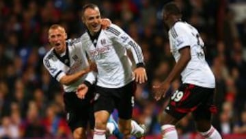 El Fulham se aleja de la zona baja tras golear al Crystal Palace