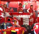 Sebastian Vettel domina a los "genios" de Ferrari en Monza