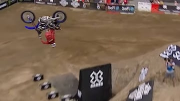 David Rinaldo plancha el primer Backflip Body Varial en los X Games Minneapolis.