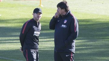 Simeone da descanso a los titulares: Giménez sí se entrenó