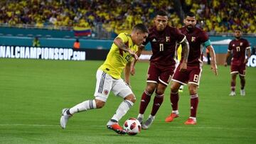 Juan Fernando Quintero, el mejor de Colombia ante Venezuela