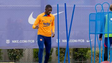 19/02/22 
ENTRENAMIENTO DEL BARCELONA 
Dembele
