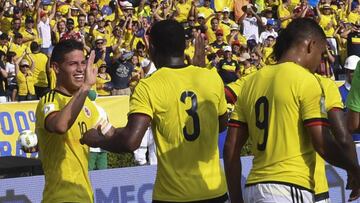 Convocatoria oficial de Colombia para partidos con Paraguay y Uruguay