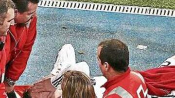 <b>¡A VOLVER YA! </b>El argentino sufrió un esguince de tobillo el sábado.