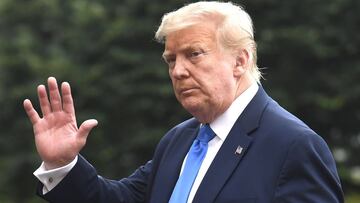 Donald J. Trump en Washington, DC, USA. Julio 11, 2020.