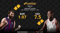 Barça vs. Hiopos Lleida: horario, dónde ver, pronósticos, estadísticas y clasificación
