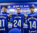 El Getafe presenta a sus nuevos fichajes