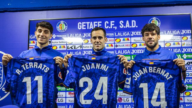 El Getafe presenta a sus nuevos fichajes