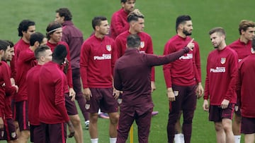 Simeone se queda en cuadro: 14 se van con sus selecciones