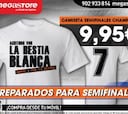 La réplica del Madrid también tiene camiseta: la Bestia Blanca