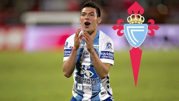 Agreement between Celta Vigo and Pachuca over Hirving Lozano