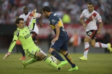 Boca Juniors regresa a estadio Monumental tras las agresiones que sufrieron los jugadores de River Plate en el partido de los octavos de final por la Copa Libertadores.