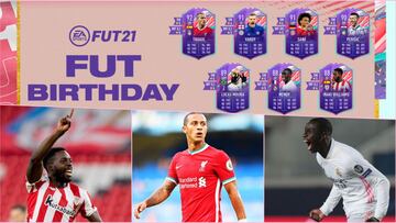 FIFA 21: primer equipo de FUT Birthday con Mendy, Thiago y Williams ya disponible