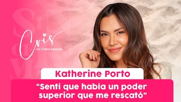La actriz y presentadora Katherine Porto en esta charla sincera en Sinceramente Cris.