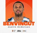 El Valencia Basket se regala a Justin Anderson