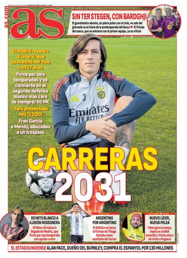 Las portadas de AS de julio