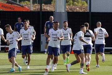 Así fue el entrenamiento de la Selección en Barcelona