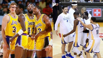 Magic dice que sus Lakers barrerían a estos Warriors... y Draymond Green le responde