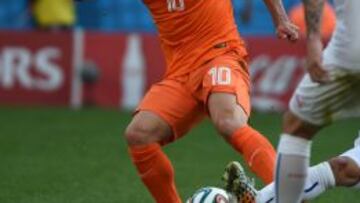 Sneijder dirige el pleno de victorias holandés en el Mundial