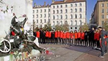 Ofrenda de las F&eacute;minas en Lyon.