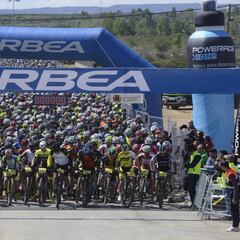8.000 bikers inundan Sariñena en la Orbea Monegros 2016