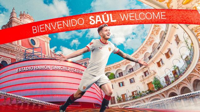 Oficial: Saúl llega al Sevilla