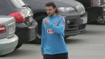 Ujfalusi tuvo entrenamiento alternativo en el gimnasio