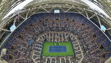 Panor&aacute;mica de la pista Arthur Ashe.