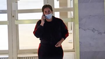 Anabel Pantoja en la puerta del hospital Materno Infantil de Canarias donde se encuentra ingresada su hija Alma, a 21 de enero de 2025, en Gran Canaria (España).
HOSPITAL;INGRESO;HIJA;PERSONAJE;21 ENERO 2025
Raúl Terrel / Europa Press
22/01/2025