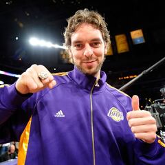 Gasol, en 10 momentos