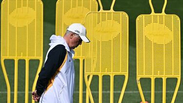 Ancelotti, entrenador del Real Madrid.