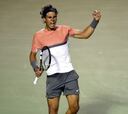 Rafa Nadal, en semifinal ante Berdych tras sufrir ante Raonic