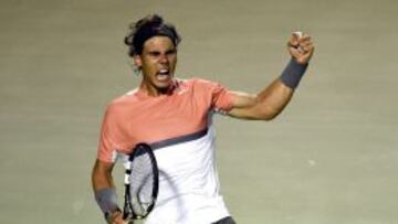 Rafa Nadal, en semifinal ante Berdych tras sufrir ante Raonic