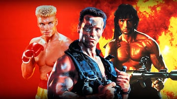 actores cine accion dolph lundgren arnold schwarzenegger sylvester stallone
