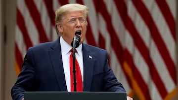 In a White House address Trump grudgingly accepted that President-elect Joe Biden would be taking over the office.