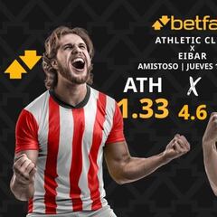 Athletic Club de Bilbao vs. SD Eibar: horario, dónde ver, pronósticos y estadísticas