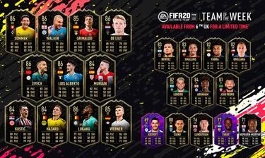 TOTW 8 de FIFA 20 con Lukaku, De Ligt y Muniain ya disponible