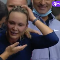Una emotiva Donna Vekic se reencuentra con el triunfo