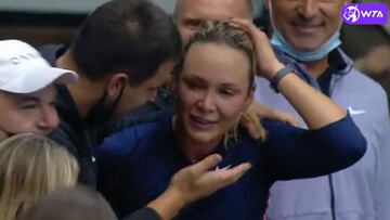 Una emotiva Donna Vekic se reencuentra con el triunfo