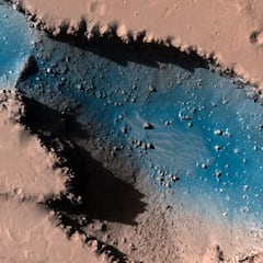 Descubren en Marte una zona volcánica tan grande como Europa