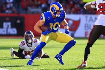 Cooper Kupp fue líder de la liga con 145 recepciones, 1,947 yardas y 16 touchdowns.