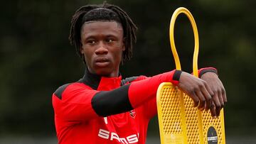 El gran gesto de Camavinga con el Rennes