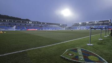 19/01/19  PARTIDO DE PRIMERA DIVISION SD HUESCA  -  ATLETICO DE MADRID    PANORAMICA
 ESTADIO EL ALCORAZ