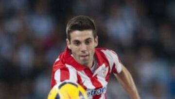 Susaeta, en un partido con el Athletic.