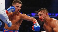 Los golpes más salvajes de Canelo y Golovkin
