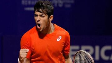 Conoce el horario, dónde ver en directo online y en televisión, el partido entre Christian Garín y Felix Auger-Aliassime en el ATP 500 de Río de Janeiro.