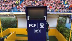 El VAR se estren&oacute; en la final de la Liga &Aacute;guila II -2019