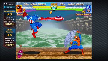 Captura de pantalla - Marvel vs Capcom Origins (PS3)